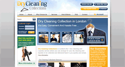 Desktop Screenshot of drycleaningcollections.co.uk